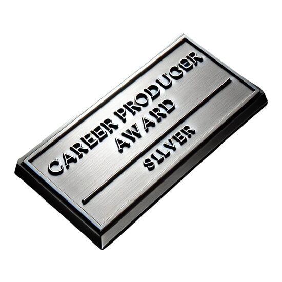 Career Producer Award (Silver)